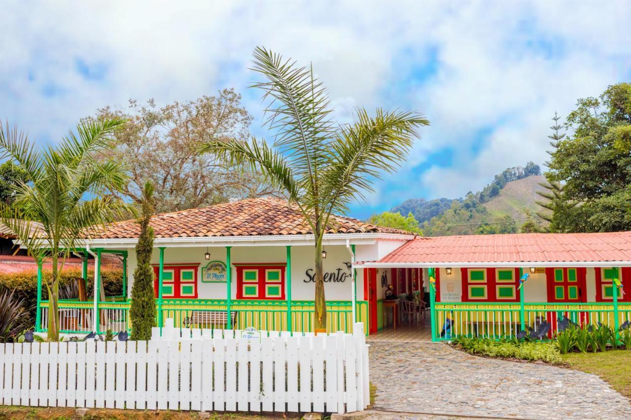 Hotel Mirador De Boquia Salento Buitenkant foto